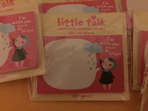 16 Korean Cute Pony Sticker Bookmarker Memo Pad Flags Sticky Notes Little Talk