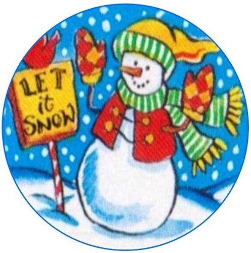 30 Personalized Christmas Snowman Return Address Labels Gift Favor Tags  (sn8)