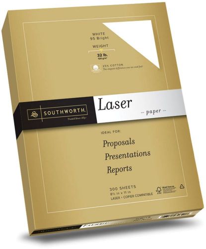 25% Ton Premium Laser Paper 8.5 X 11 White Brightness Sheets 358c
