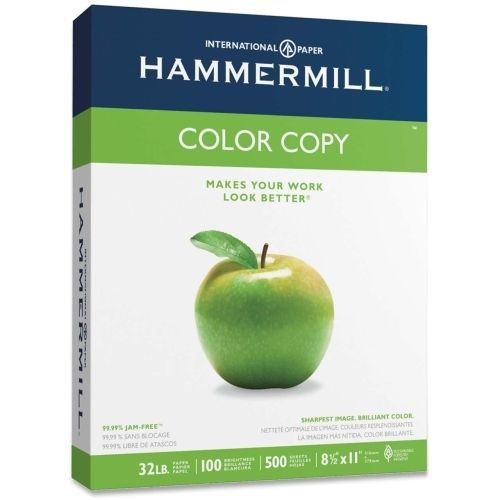 Lot of 8 hammermill copy paper -8.5&#034;x11&#034;-32 lb -100 bright -white-500/ream for sale