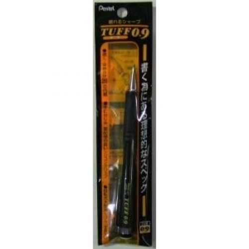Pentel Mechanical Pencil TUFF 0.9mm Black XQE9-A (Japan Import)