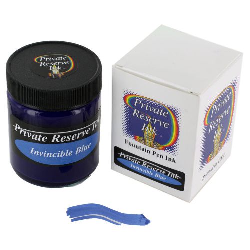 Private Reserve Ink Fountain Pen Bottled Ink, 50ml, Invincible Blue