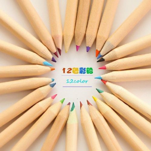 Set of 12 pcs mini color pencil,sign pens,maker pens for scrapbook deco,painting