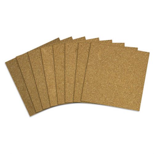 Quartet Cork Tiles, 12 x 12 Inches, Brown, 8 Pack (108)