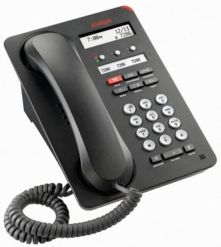 Avaya 1603 ip phone with ac adaptor or it can be powered by poe   brand new for sale
