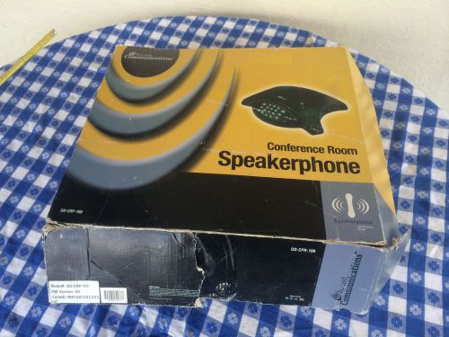 ACCENT COMMUNICATIONS CONFERENCE ROOM SPEAKERPHONE CRP-100 OFFICE OR HOME