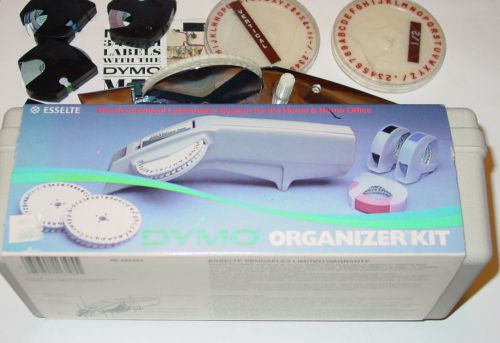 DYMO Organizer Label maker Kit  &amp; Vintage DYMO Lable Maker M-20