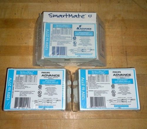 Phillips advance smartmate intellivolt icf-2s26-h1-ld (2) and (1) kit for sale