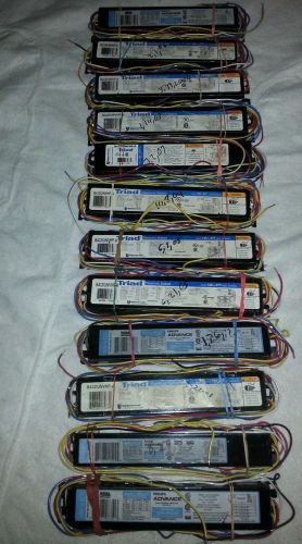 Set of 12 Ballasts **Mixed Pack**  USED 4 Lamp  T8