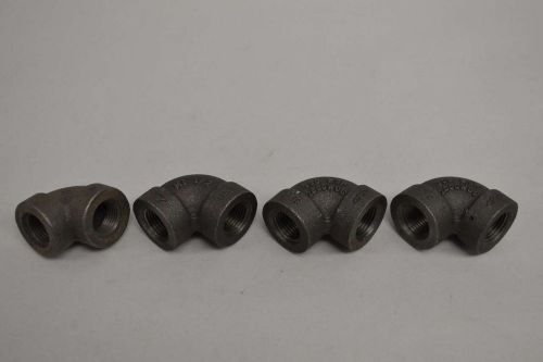 LOT 4 NEW PIPE FITTING ELBOW 2000WOG 1/2IN NPT D367813
