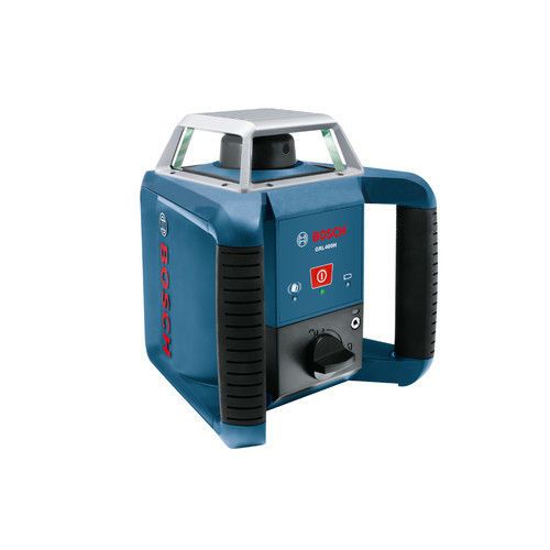 Bosch self-leveling rotary laser kit grl400h-rt for sale