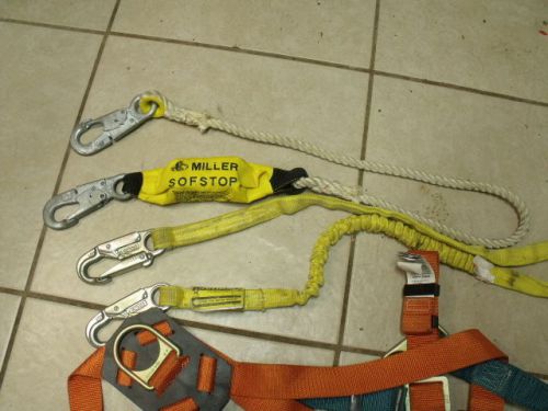 Vestype Safety Harness with Miller  Sofstop and shock chord