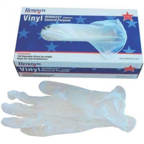 Glove Vinyl X-Lg Powder REN05227 Renown Gloves REN05227 741224052276
