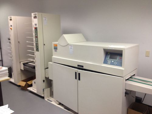 Bourg BDF Bookletmaker with twin BST 10 Collating Towers