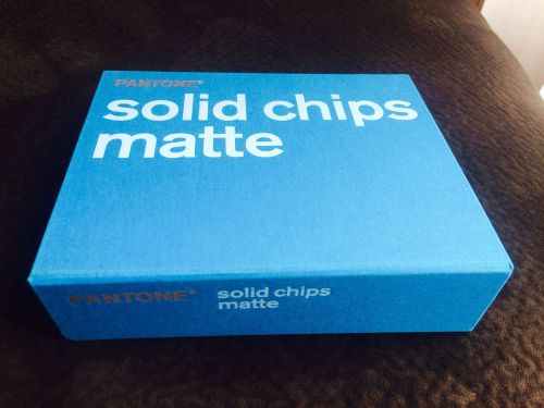 PANTONE Solid Chips Matte Binder - ALL PAGES INCLUDED!