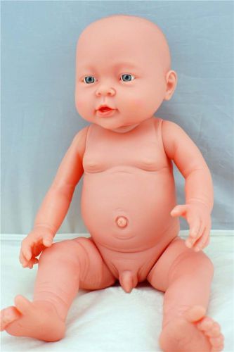 New Boy Baby Full Mannequin Base Model Maternity Help Nursey Practice Doll 40CM