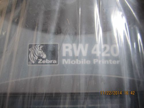 Zebra rw 420 point of sale thermal printer w/ bluetooth new r4d version #2 for sale