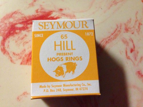Hog Rings RH-H4 1 Box Seymour And Stewart  !Free Shipping !