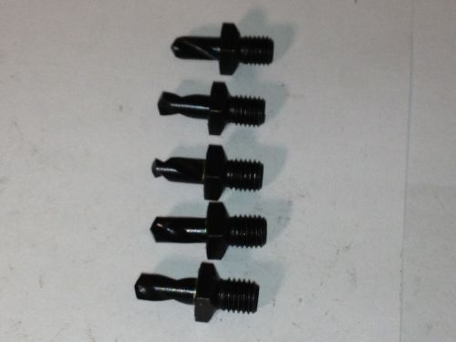 Threaded Drill Bits size #21 0.1590&#034; Cobalt 135? Split Point 9/16&#034; OAL set of 5