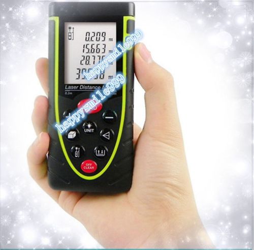 Rz40 hand-held  0.2 to 40m laser distance meter range finder tape measure for sale
