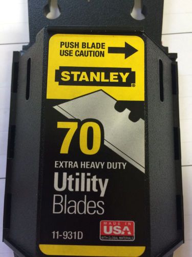 Stanley Utility Blades, 11-931D, Extra Heavy Duty