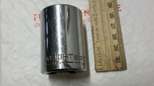 Wright tool 6128 7/8&#034; with a 3/4&#034; drive 12 point standard socket made in usa for sale