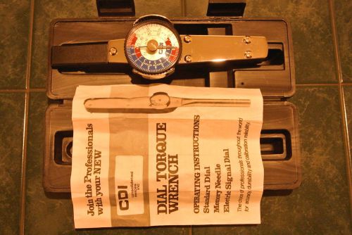 Cdi torque 751ldin dial indicating torque wrench, 1/4&#034; drive,dual scale 751 ldin for sale