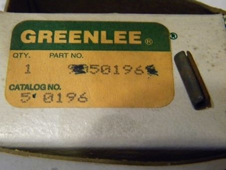 GREENLEE 50196 Roll-Pin             .156X.500