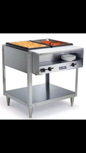 Vollrath 38102 ServeWell Electric 2 Well Hot Food Table 120V - Sealed Well