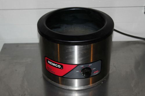 Nemco - 6100-ICL 7 Qt Round Countertop Food Warmer