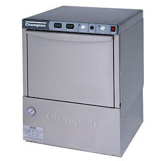 Champion uh-230b(70) dishwasher, undercounter, 40 racks per hour, high temp, wit for sale
