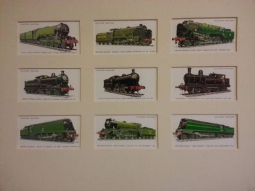 Railway Locomotives Collectors Miniatures Display
