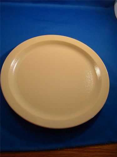 Case of 48 Cambro Beige 9&#034; Round Plates 9CWNR133 BRAND NEW Free Shipping!