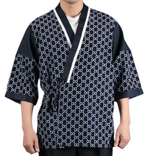 Chef Coat Jacket Sushi Restaurant Bar Japanese Clothes Uniform 4 size Women Men