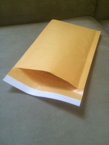 100 #0 Bubble Mailers Padded Envelops 6.5 x 10 DVD CASE WILL NOT FIT Kraft