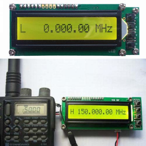 0.1~1100 mhz 0.1~1.1 ghz frequency counter tester measurement lcd for ham radio for sale