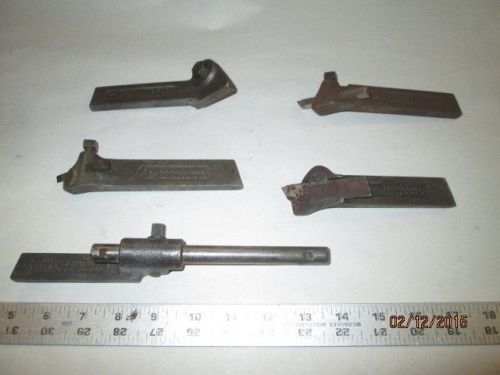 MACHINIST TOOL LATHE MILL Lot Lathe Tool Cutter Holders for Tool Post South Bend