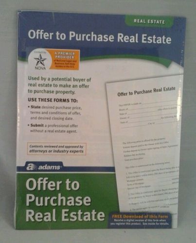14 - pack of Offer to Purchase Real Estate