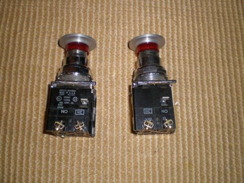 2 Cutler Hammer Stop Switches