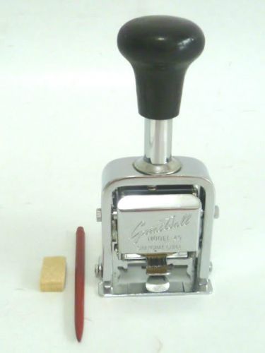 Great Wall Numbering Machines Model 45 Stamp