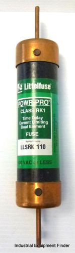 Littelfuse llsrk-110 powr-pro class-rk1 time-delay fuse 110a 600v *new* for sale