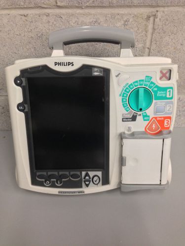Philips MRX 12 Lead, AED, Pacing, SpO2, NIBP, EtCO2, Bluetooth, Q-CPR