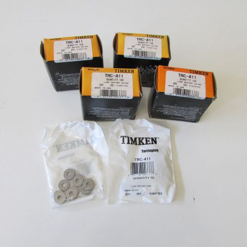 New Lot of 400 Timken TRC-411 Needle Bearings
