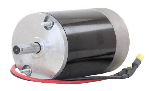 NEW 12V DC SPINNER MOTOR FISHER POLY CASTER 1/2&#034; SHAFT 10T COGGED PULLEY 78300
