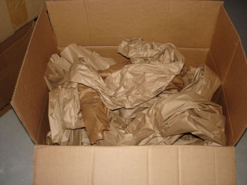 Clean Brown Packing/Shipping Cushioning Paper Nuts - Box 22&#034; x 14&#034; x 12&#034;