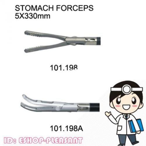 Stomach grasing forceps 5x330mm laparoscopic grasing forceps grasper surgical ce for sale