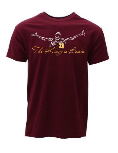 LeBron James &#034;The King is Back&#034; T-Shirt