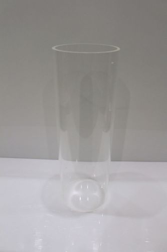 Clear cast acrylic plexiglas cylinder tube tubing 6” od 17.75” long 1/4&#034; thick for sale