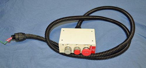 Emergency stop operator control panel e-stop momentary start/stop buttons cable for sale