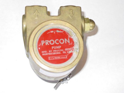 Procon Pump Brass 240 GPH 1/2 NPT 170 PSI Relief